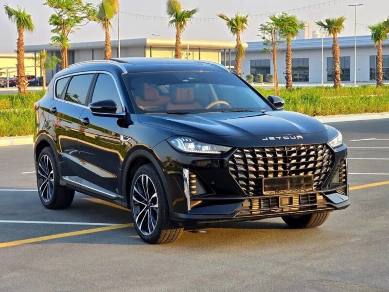 2027 Jetour X70 Plus LUX 1.5 Litres 4 Cylinders Petrol Engine Black Orange SUV GCC Specs