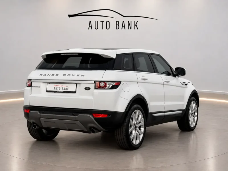 2012 Land Rover Range Rover Evoque Prestige 4 Cylinders Petrol Engine White Brown SUV