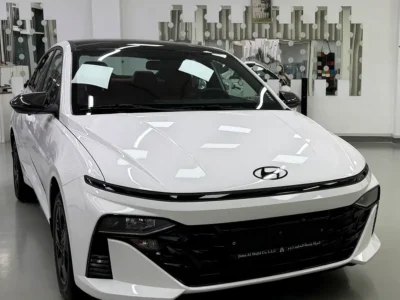 2026 Hyundai Accent Smart Plus 4 Cylinders Petrol Engine White Red Sedan GCC Specs