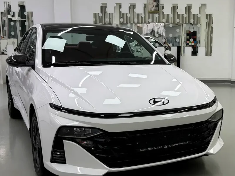 2026 Hyundai Accent Smart Plus 4 Cylinders Petrol Engine White Red Sedan GCC Specs