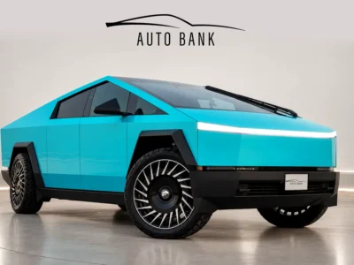 2024 Tesla Cybertruck Cyberbeast Fully Electric Car Blue Black SUV American Specs