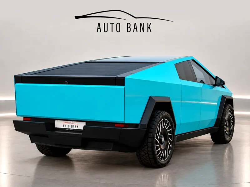 2024 Tesla Cybertruck Cyberbeast Fully Electric Car Blue Black SUV American Specs
