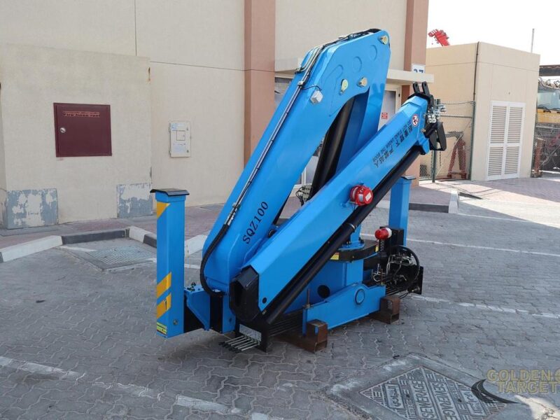 2026 New CLW SQZ100-2 Knuckle boom (5-ton) Crane - Blue