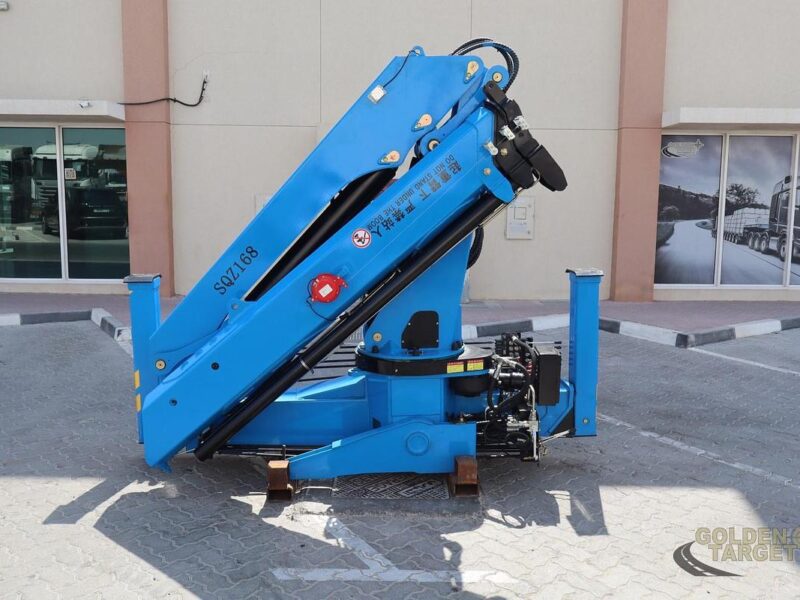 2026 New CLW SQZ168-2 Knuckle boom (8-ton) Crane - Blue