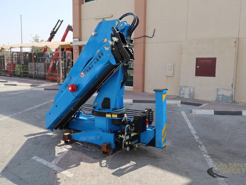 2026 New CLW SQZ168-2 Knuckle boom (8-ton) Crane - Blue