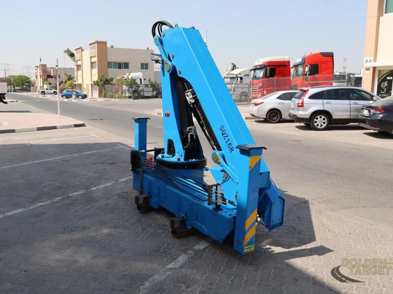 2026 New CLW SQZ168-2 Knuckle boom (8-ton) Crane - Blue