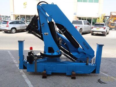 2026 New CLW SQZ200-3 Knuckle boom (10-ton) Crane - Blue