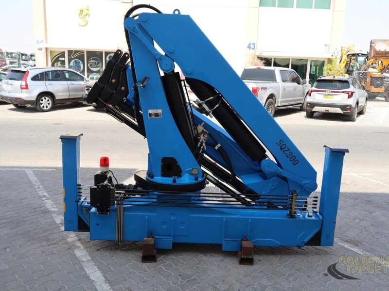 2026 New CLW SQZ200-3 Knuckle boom (10-ton) Crane - Blue