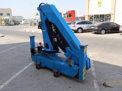 2026 New CLW SQZ200-3 Knuckle boom (10-ton) Crane - Blue