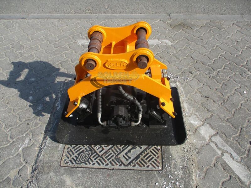 BLK Rammer BLK/04 Hydraulic Compaction Plate Fits 4-7 ton Excavator - Yellow