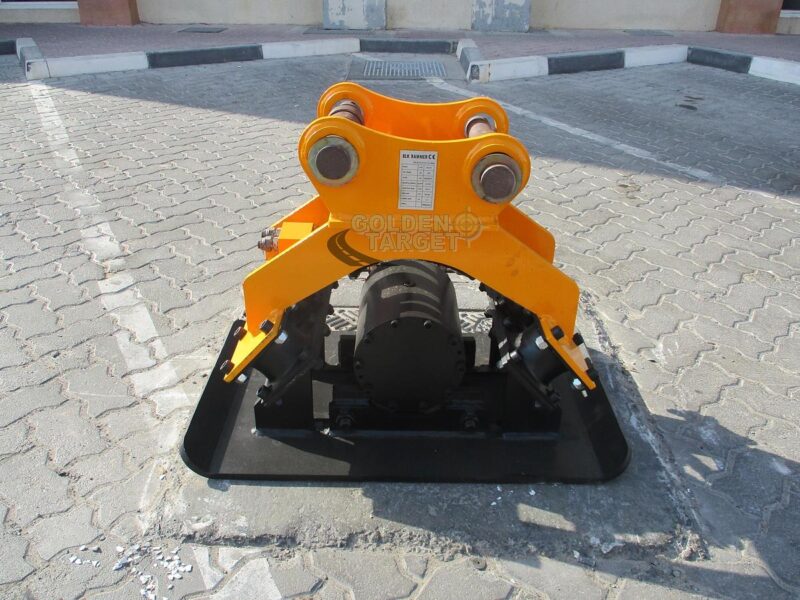 BLK Rammer BLK/04 Hydraulic Compaction Plate Fits 4-7 ton Excavator - Yellow
