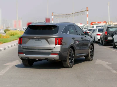 2024 Kia Sorento SX Prestige 2.5L Turbocharged 4 Cylinders Petrol Engine Grey Tan SUV