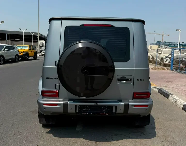 2025 Mercedes-Benz G-Class G 63 AMG 4.0 Litres Biturbo V8 Petrol Engine Grey SUV GCC