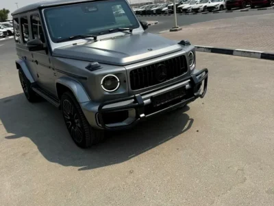 2025 Mercedes-Benz G-Class G 63 AMG 4.0 Litres Biturbo V8 Petrol Engine Grey SUV GCC