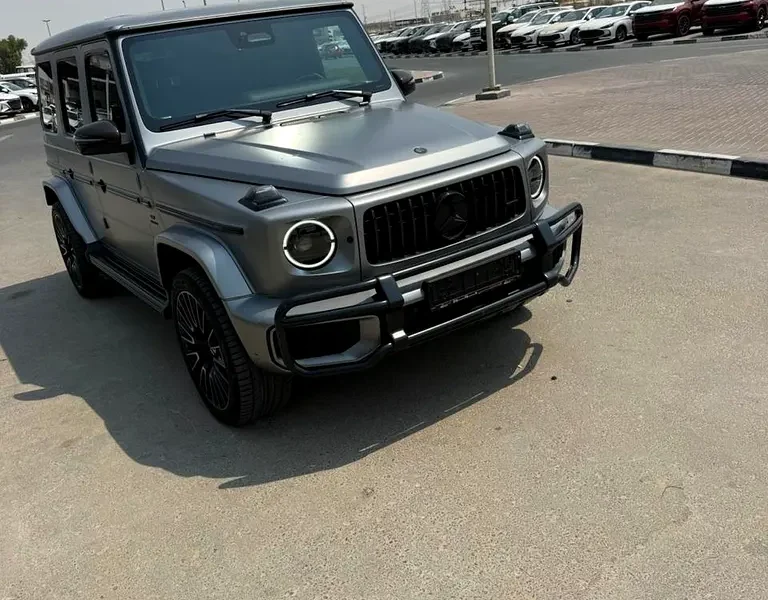 2025 Mercedes-Benz G-Class G 63 AMG 4.0 Litres Biturbo V8 Petrol Engine Grey SUV GCC