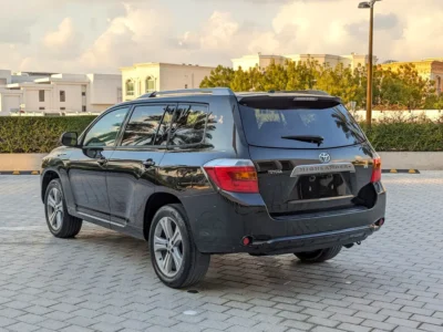 2009 Toyota Highlander Limited 6 Cylinders Petrol Engine Black Grey SUV American Specs