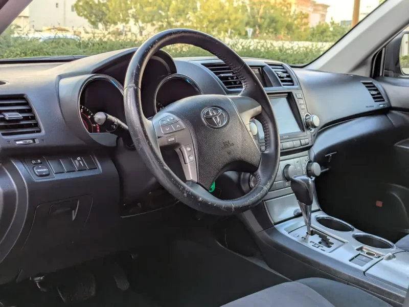 2009 Toyota Highlander Limited 6 Cylinders Petrol Engine Black Grey SUV American Specs
