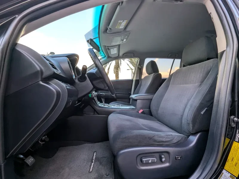 2009 Toyota Highlander Limited 6 Cylinders Petrol Engine Black Grey SUV American Specs