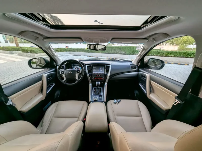 2021 MITSUBISHI MONTERO SPORT GLS PREMIUM 3.0L V6 Petrol Engine Grey Beige SUV