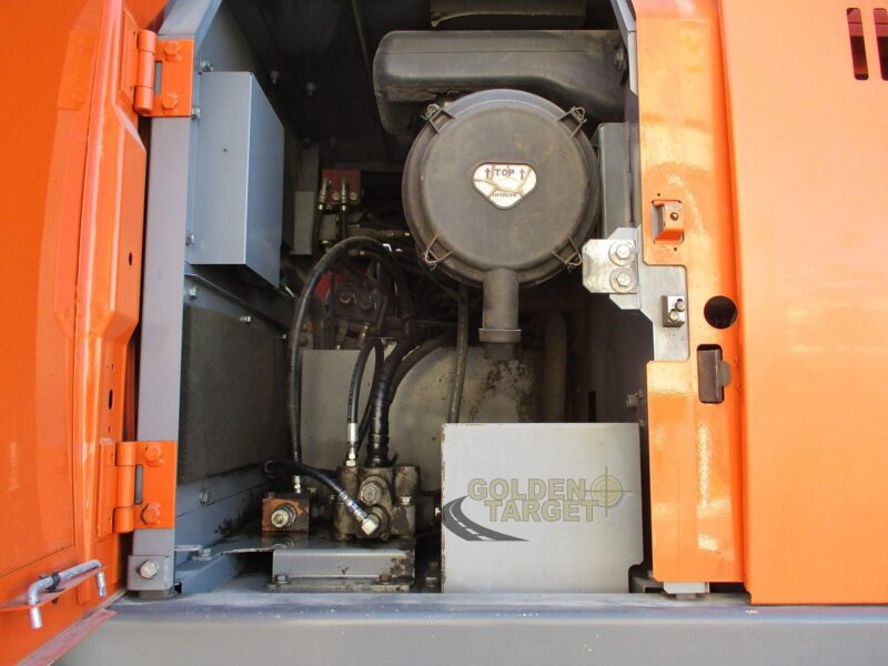 2017 HITACHI ZX360W-3 Wheel Excavator 4 Cylinder ISUZU Diesel Engine - Orange