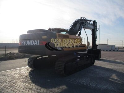 2023 Hyundai HX360L Hydraulic Excavator 6-Cylinder Hyundai HM8.3 Diesel Engine - Yellow