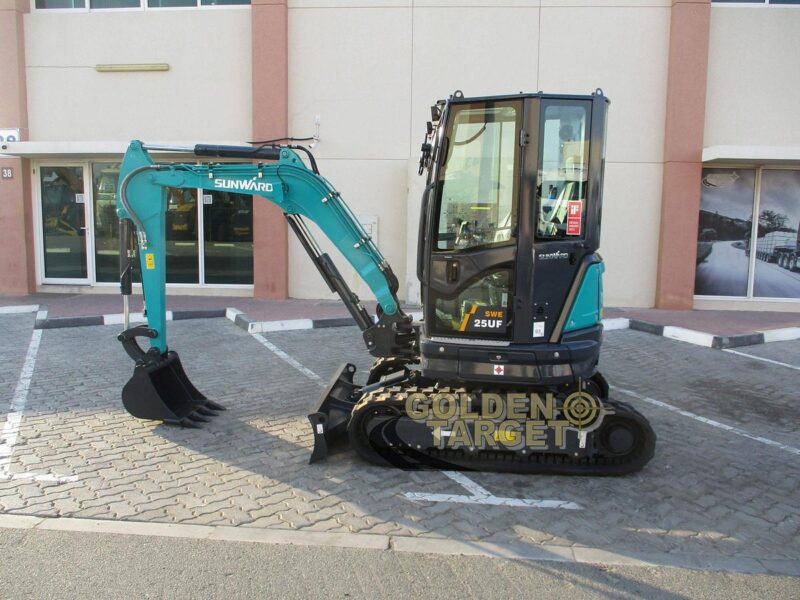2023 SUNWARD SWE25UF Mini Excavator 3 Cylinder Yanmar Diesel Engine - Blue