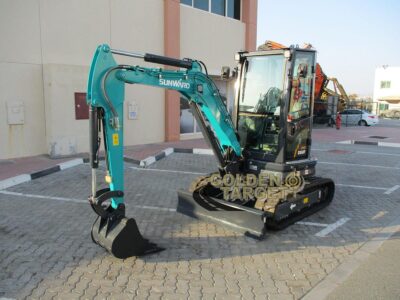 2023 SUNWARD SWE25UF Mini Excavator 3 Cylinder Yanmar Diesel Engine - Blue
