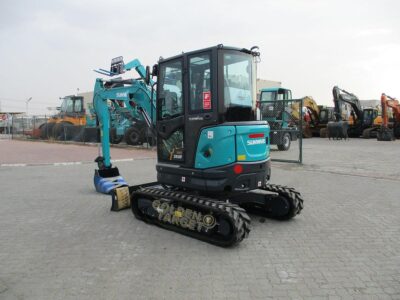 2024 SUNWARD SWE35UF Mini Excavator 3 Cylinder Kubota Diesel Engine - Blue