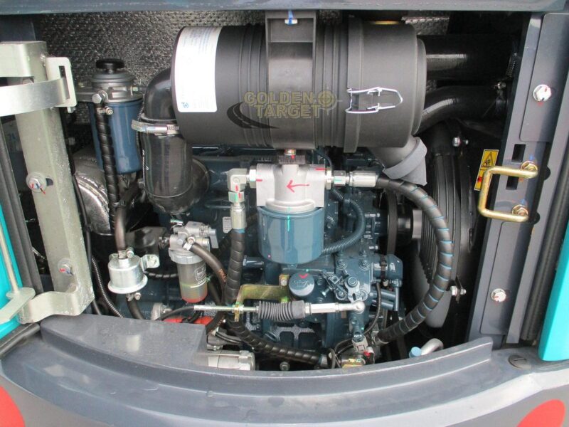2024 SUNWARD SWE35UF Mini Excavator 3 Cylinder Kubota Diesel Engine - Blue