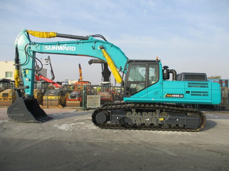 2024 SUNWARD SWE400E-3H Hydraulic Excavator 6 Cylinder Cummins QsL9 Diesel Engine - Blue