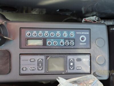 2025 TATA HITACHI EX215LC Super Long Reach Tracked Excavator 6 Cylinder Engine - Orange