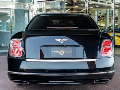 2019 Bentley Mulsanne Standard 6.75-litre Twin-Turbo V8 Petrol Engine Black White Sedan