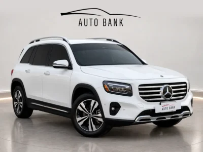2025 Mercedes-Benz GLB 250 4MATIC 2.0L Turbocharged 4-cylinder Engine White Beige SUV