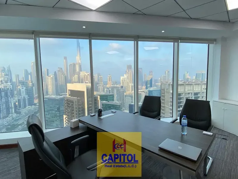1,062 sqft Office for Rent in Business Bay – 1 Parking + Private Washroom + Pantry