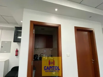 1,062 sqft Office for Rent in Burlington Tower, Business Bay, Dubai | Private Washroom, Pantry and Free Parking