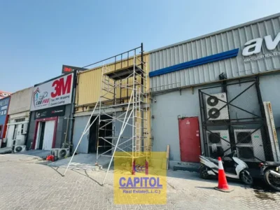 3,390 sqft COMMERCIAL WAREHOUSE AVAILABLE FOR RENT IN AL QUOZ- 4 (SD)