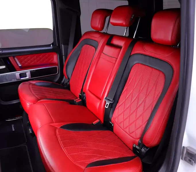 2019 Mercedes-Benz G-Class G 63 AMG 4.0L V8 Biturbo Engine White Red SUV GCC Specs