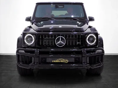 2027 Mercedes-Benz G-Class G 63 AMG 4.0 Litres V8 Biturbo Petrol Engine Black Maroon SUV