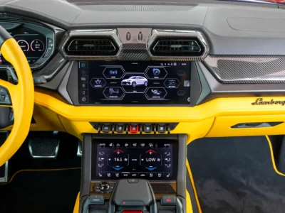 2025 Lamborghini Urus SE 4.0L Twin Turbo Plug-in Hybrid V8 Engine Purple Black SUV