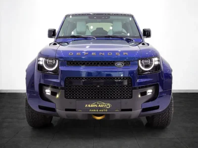 2026 Land Rover Defender 110 Octa P635 4.4-liter Twin-Turbo V8 Engine Blue White SUV