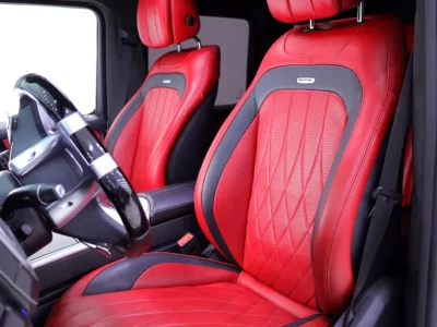 2019 Mercedes-Benz G-Class G 63 AMG 4.0L V8 Biturbo Engine White Red SUV GCC Specs