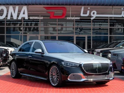2021 Mercedes-Benz S-Class S 500 L 4MATIC 3.0L Inline-6 Turbo Engine Silver Black Sedan