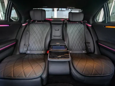 2021 Mercedes-Benz S-Class S 500 L 4MATIC 3.0L Inline-6 Turbo Engine Silver Black Sedan